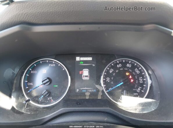 4T3B6RFV3NU080086 2022 TOYOTA RAV4 HYBRID Gray Vista de los asientos traseros