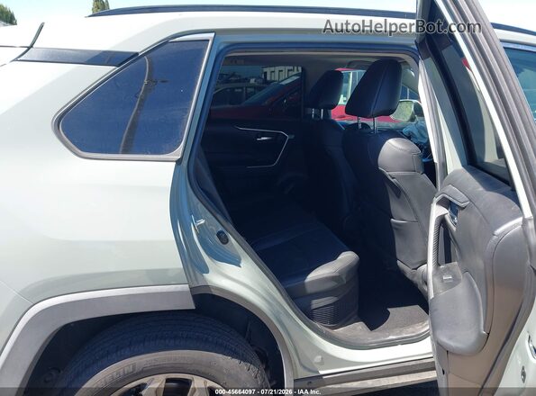 4T3B6RFV3NU080086 2022 TOYOTA RAV4 HYBRID Gray Vista de la etiqueta del VIN