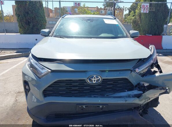 4T3B6RFV3NU080086 2022 TOYOTA RAV4 HYBRID Gray Vista del cuadro de instrumentos
