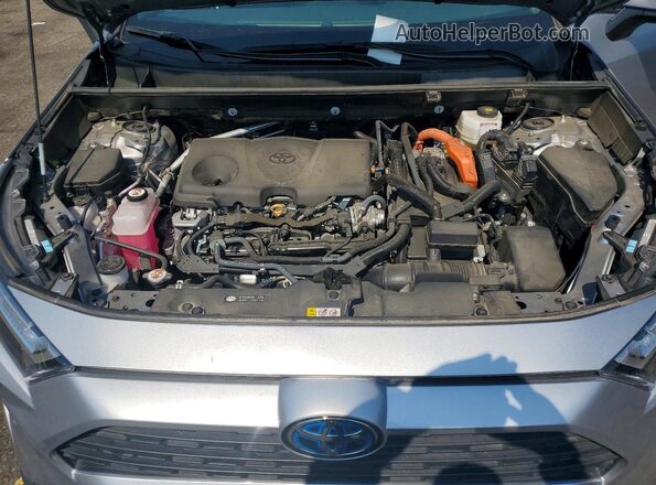4T3B6RFV3PU114367 2023 TOYOTA RAV4 Silver Vista del compartimento del motor