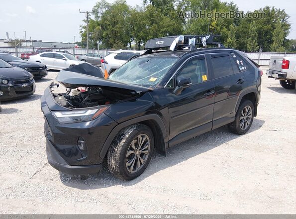 4T3B6RFV3PU118936 2023 TOYOTA RAV4 HYBRID Black Vista tres cuartos delantera izquierda