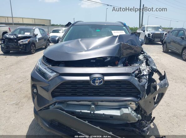 4T3B6RFV3RU152135 2024 TOYOTA RAV4 HYBRID Gray ხელსაწყოთა პანელის ხედი