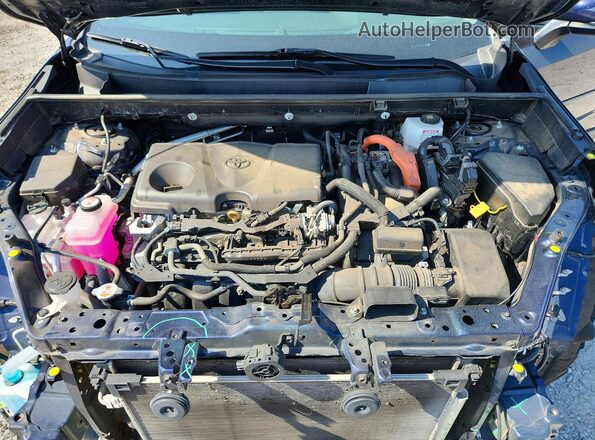 4T3B6RFV4NU083093 2022 TOYOTA RAV4 Blue Вид підкапотного простору