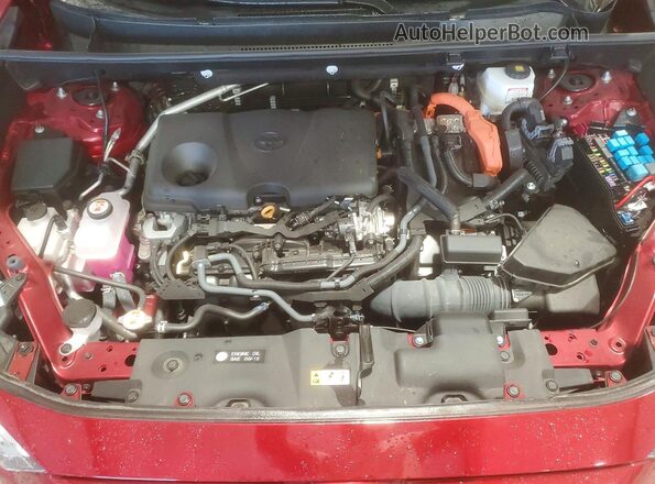 4T3B6RFV4RU150152 2024 TOYOTA RAV4 Red Вид підкапотного простору