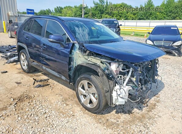 4T3B6RFV5MU059268 2021 TOYOTA RAV4 Blue Przód prawy