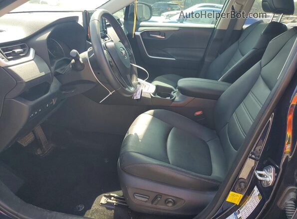 4T3B6RFV5MU059268 2021 TOYOTA RAV4 Blue Widok wnętrza z przodu