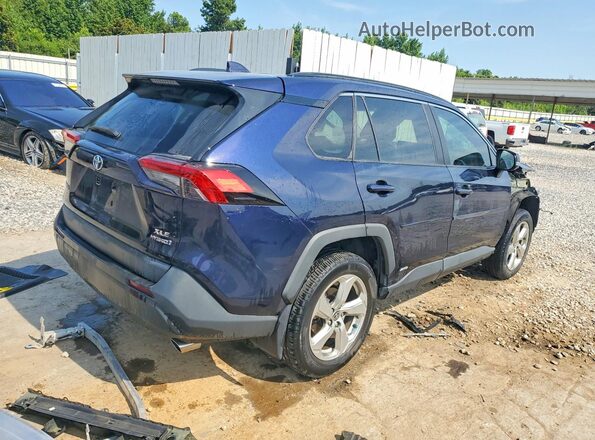 4T3B6RFV5MU059268 2021 TOYOTA RAV4 Blue Tył prawy