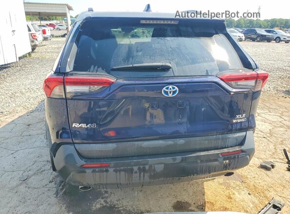 4T3B6RFV5MU059268 2021 TOYOTA RAV4 Blue Widok z tyłu