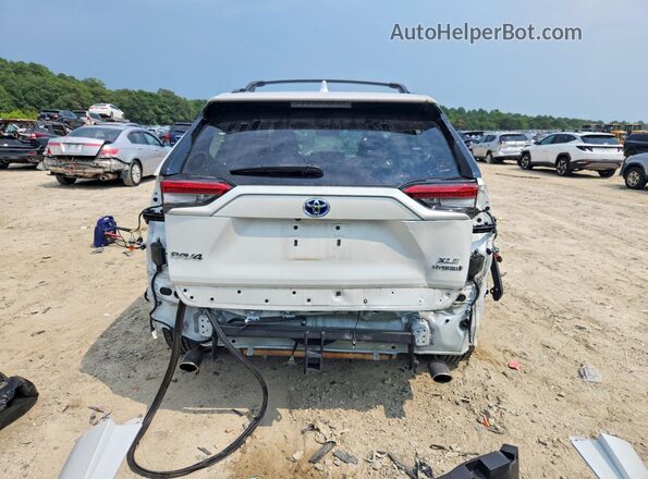 4T3B6RFV5PU109333 2023 TOYOTA RAV4 White Rear view