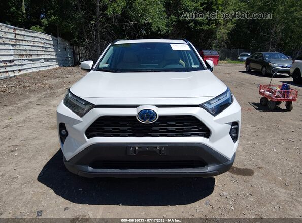 4T3B6RFV5RU146448 2024 TOYOTA RAV4 HYBRID White Vista interior trasera