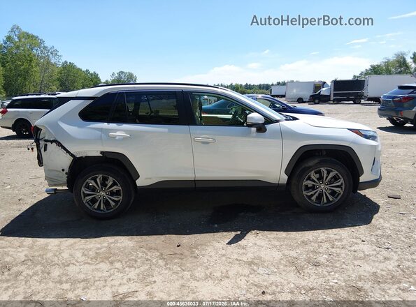 4T3B6RFV5RU146448 2024 TOYOTA RAV4 HYBRID White Vista interior de 360 grados