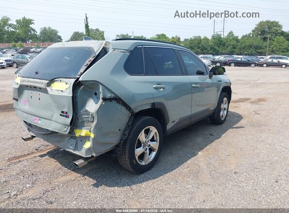 4T3B6RFV6MU026053 2021 TOYOTA RAV4 HYBRID Green უკანა მარჯვენა