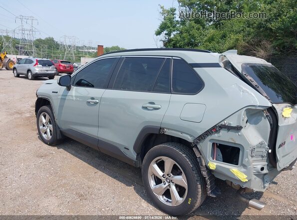 4T3B6RFV6MU026053 2021 TOYOTA RAV4 HYBRID Green უკანა მარცხენა