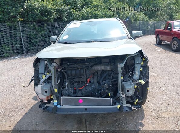 4T3B6RFV6MU026053 2021 TOYOTA RAV4 HYBRID Green უკანა სალონის ხედი
