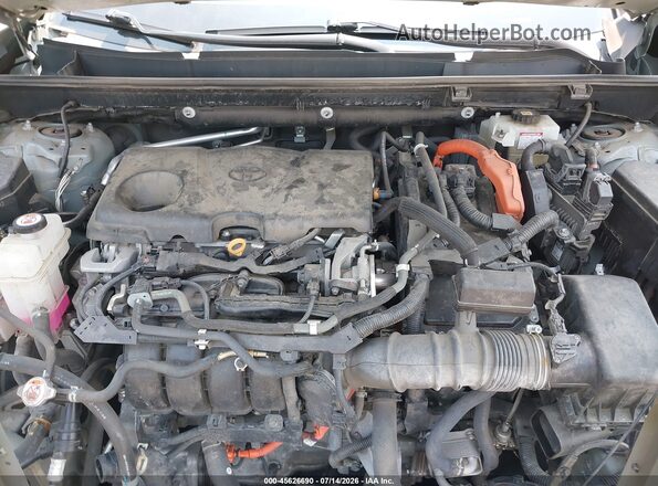 4T3B6RFV6MU026053 2021 TOYOTA RAV4 HYBRID Green უკანა ხედი