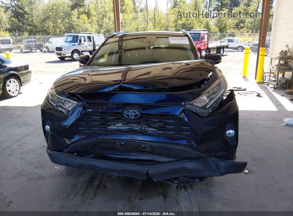 4T3B6RFV6MU055441 2021 TOYOTA RAV4 HYBRID Черный Вид щитка приборов