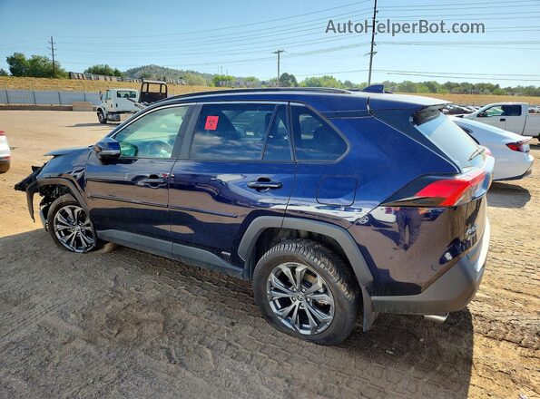 4T3B6RFV6NU088991 2022 TOYOTA RAV4 Синий Задняя левая четверть