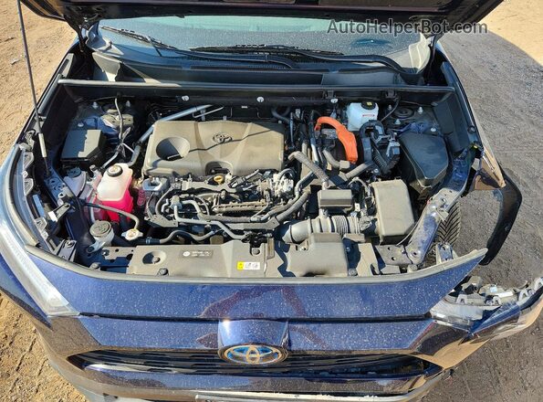 4T3B6RFV6NU088991 2022 TOYOTA RAV4 Синий Вид подкапотного пространства
