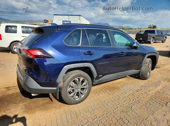 4T3B6RFV6NU088991 2022 TOYOTA RAV4 Синий Задняя правая четверть