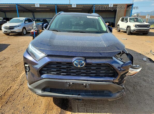 4T3B6RFV6NU088991 2022 TOYOTA RAV4 Синий Вид спереди