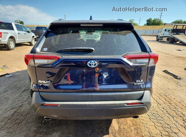 4T3B6RFV6NU088991 2022 TOYOTA RAV4 Синий Вид сзади