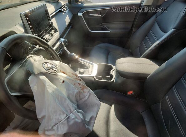 4T3B6RFV6NU088991 2022 TOYOTA RAV4 Синий Вид панели приборов