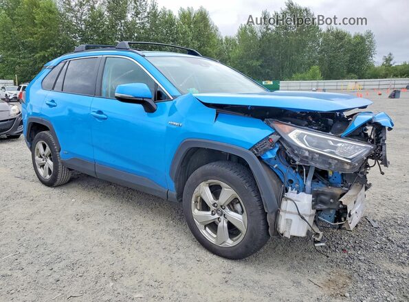 4T3B6RFV7MU006880 2021 TOYOTA RAV4 Blue წინა მარჯვენა