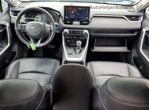 4T3B6RFV7MU006880 2021 TOYOTA RAV4 Blue წინა პანელის ხედი