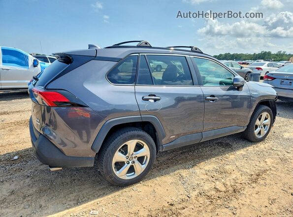 4T3B6RFV7MU058428 2021 TOYOTA RAV4 Gray Trasero derecho