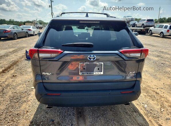 4T3B6RFV7MU058428 2021 TOYOTA RAV4 Gray Vista trasera