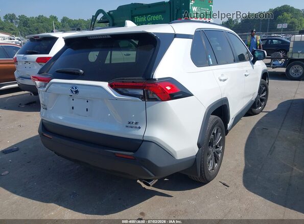 4T3B6RFV7RU150758 2024 TOYOTA RAV4 HYBRID White Հետևի աջ