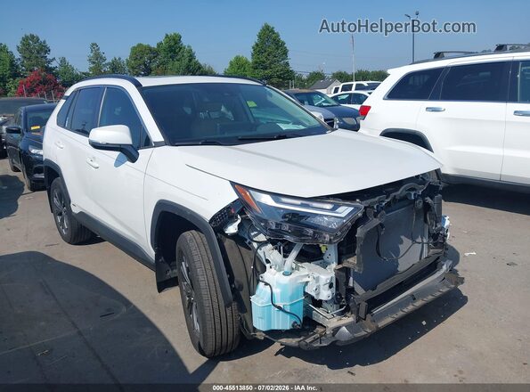 4T3B6RFV7RU150758 2024 TOYOTA RAV4 HYBRID White Սալոնի 360 աստիճան տեսք