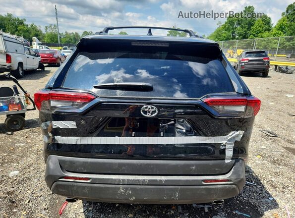 4T3B6RFV7SU192255 2025 TOYOTA RAV4 Black Widok z tyłu