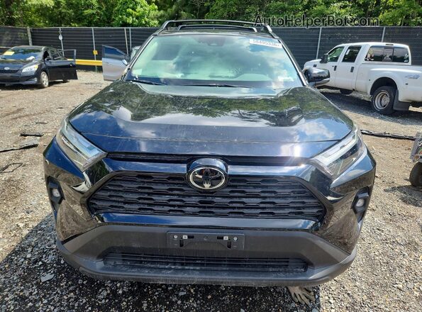 4T3B6RFV7SU192255 2025 TOYOTA RAV4 Black Widok z przodu