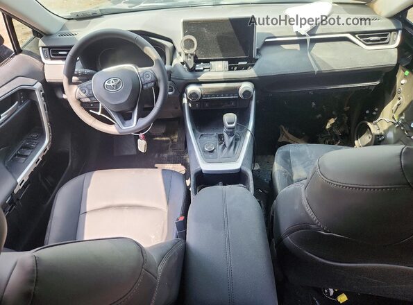 4T3B6RFV7SU192255 2025 TOYOTA RAV4 Black Widok deski rozdzielczej