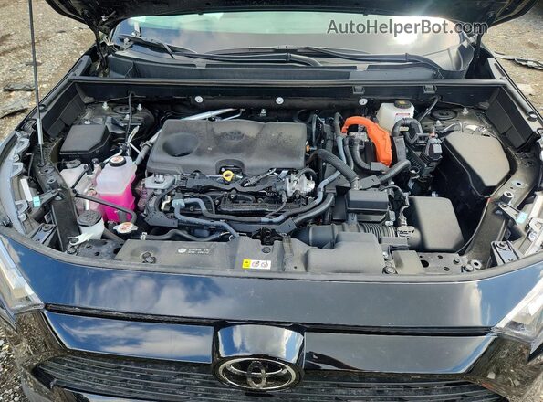 4T3B6RFV7SU192255 2025 TOYOTA RAV4 Black Widok komory silnika