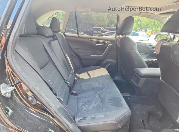 4T3B6RFV7SU192255 2025 TOYOTA RAV4 Black Widok wnętrza z tyłu