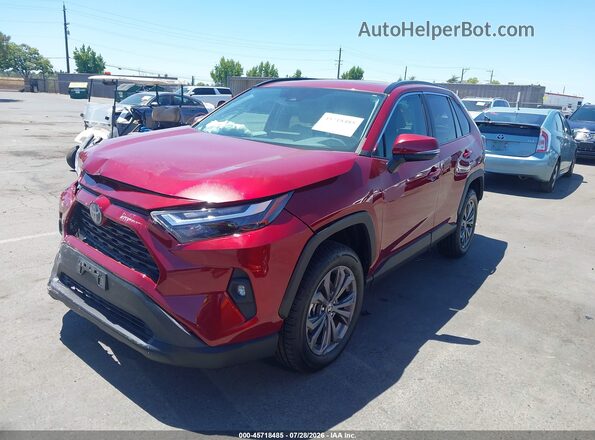 4T3B6RFV8NU068841 2022 TOYOTA RAV4 HYBRID Red Przód lewy