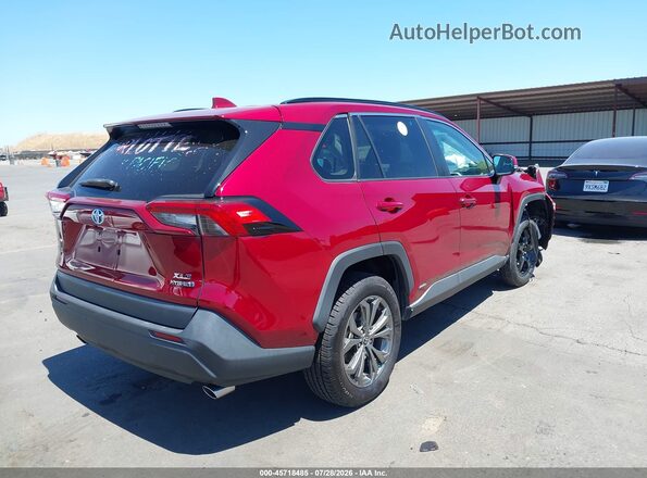 4T3B6RFV8NU068841 2022 TOYOTA RAV4 HYBRID Red Tył prawy