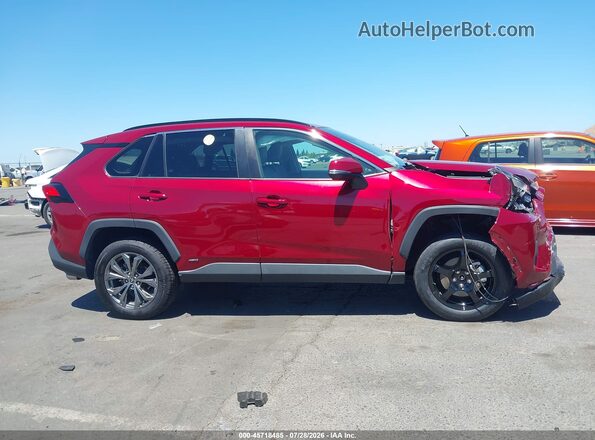 4T3B6RFV8NU068841 2022 TOYOTA RAV4 HYBRID Red Widok wnętrza 360 stopni