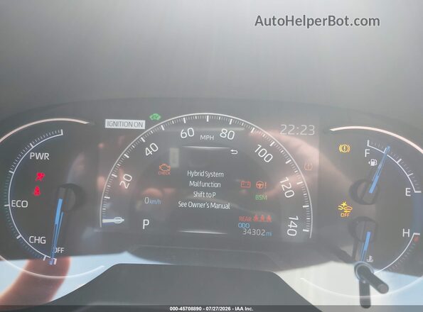 4T3B6RFV8RU162983 2024 TOYOTA RAV4 HYBRID Black Հետևի նստատեղերի տեսք