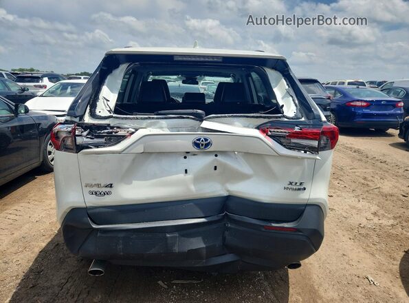 4T3B6RFV9NU089519 2022 TOYOTA RAV4 White Widok z tyłu