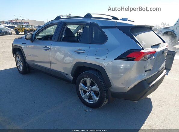 4T3B6RFVXMU041204 2021 TOYOTA RAV4 HYBRID Silver Задня ліва чверть
