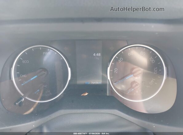 4T3B6RFVXMU041204 2021 TOYOTA RAV4 HYBRID Silver Вид задніх сидінь
