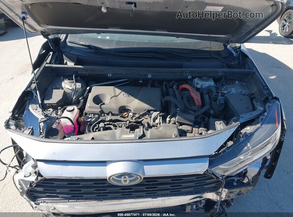4T3B6RFVXMU041204 2021 TOYOTA RAV4 HYBRID Silver Вид ззаду