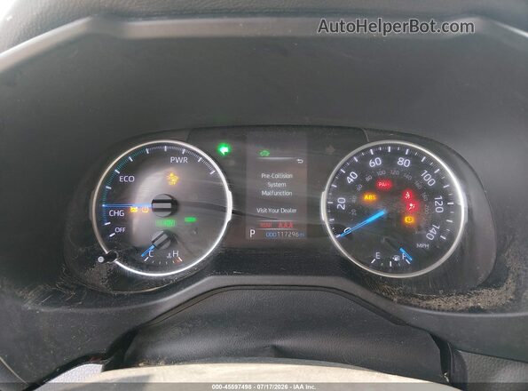 4T3B6RFVXMU049240 2021 TOYOTA RAV4 HYBRID Gray Вид задніх сидінь
