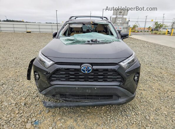 4T3B6RFVXPU127567 2023 TOYOTA RAV4 Black Vista frontal