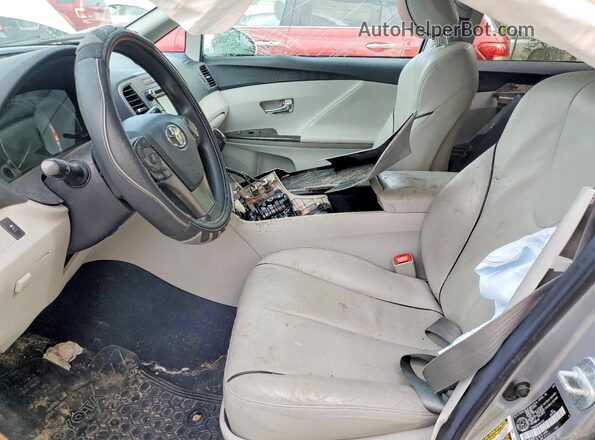 4T3BA3BB1GU077276 2016 TOYOTA VENZA Silver Vista interior delantera