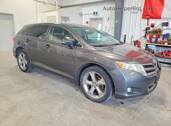 4T3BK3BB5GU123446 2016 TOYOTA VENZA Gray Delantero derecho