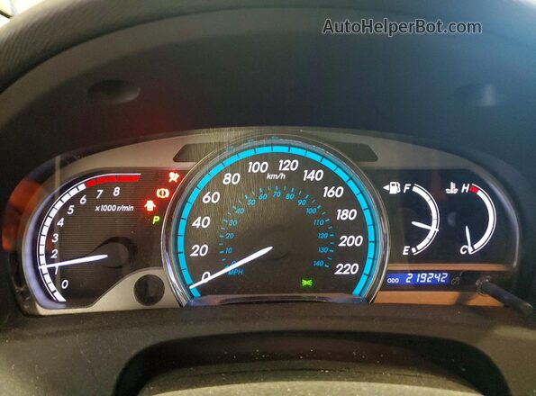 4T3BK3BB5GU123446 2016 TOYOTA VENZA Gray Vista del cuadro de instrumentos